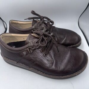 Finn Comfort Vaasa Brown Leather Oxford Abeo Insoles Sz EU 41 / M 8/ W 10-10.5